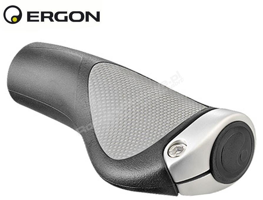 ergonomiczne chwyty kierownicy w rowerze ergon gp1