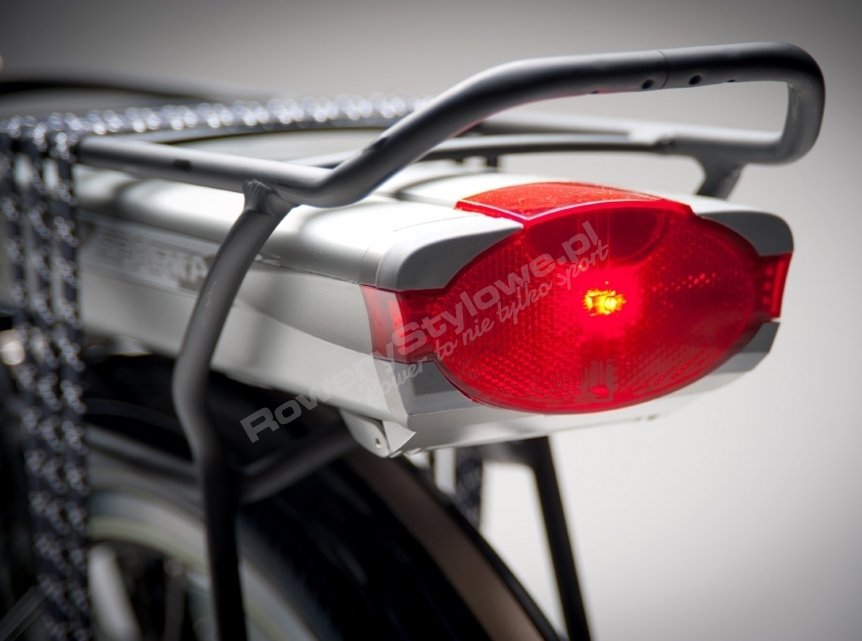 Tylna lampka rowerowa do roweru elektryczneho
