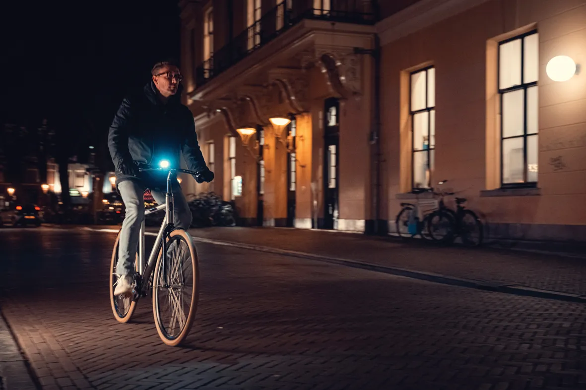 Zestaw lampek rowerowych Axa DWN70 Set USB 70 Lux