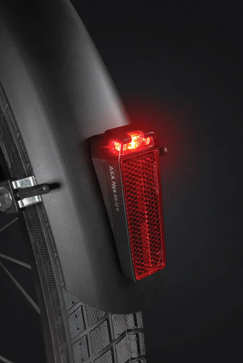 Tylna lampka rowerowa na błotnik Axa Nyx E-Bike 6-12V