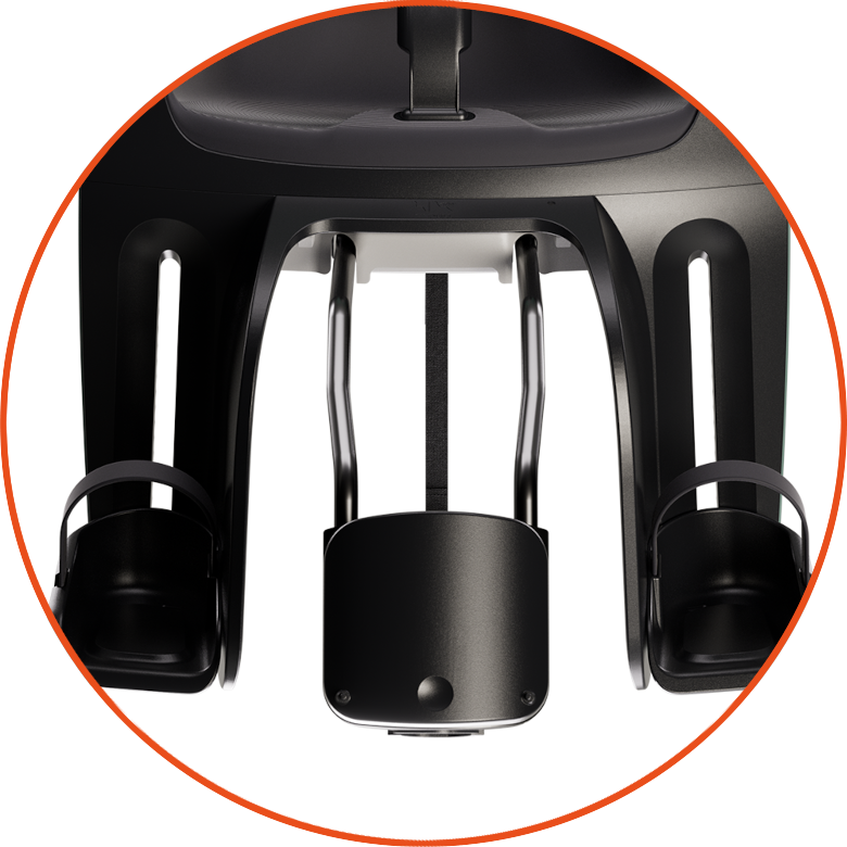 Tylny fotelik rowerowy odchylany Bobike Evolve Maxi Reclinable - do ramy