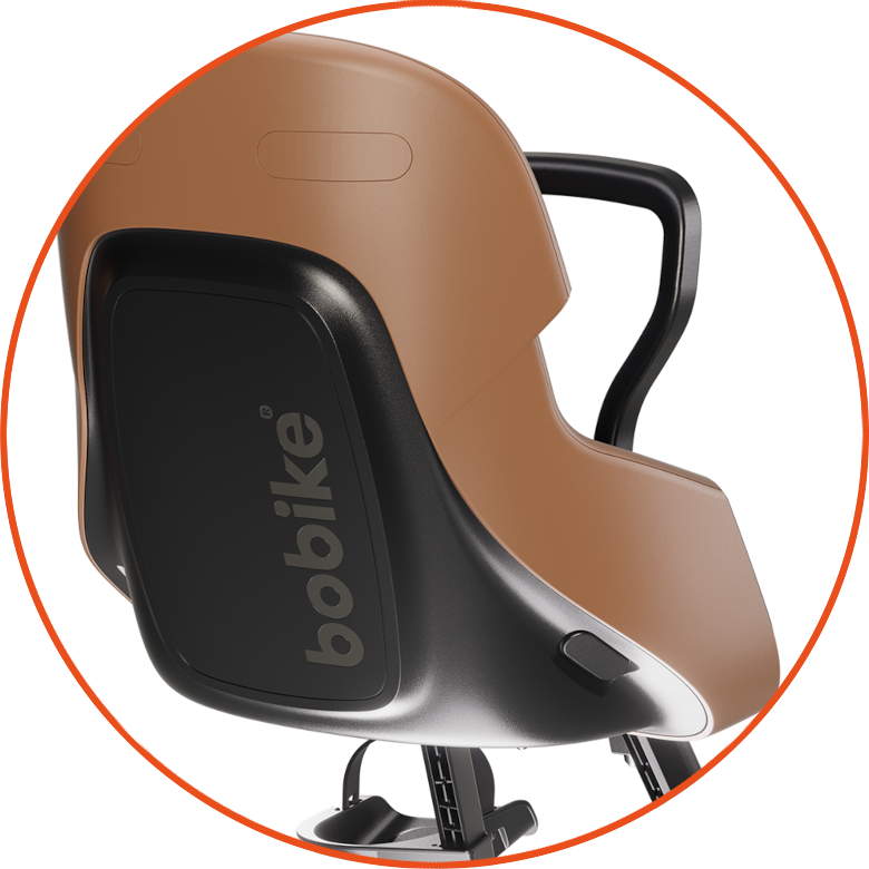 Przedni fotelik rowerowy Bobike Evolve Mini