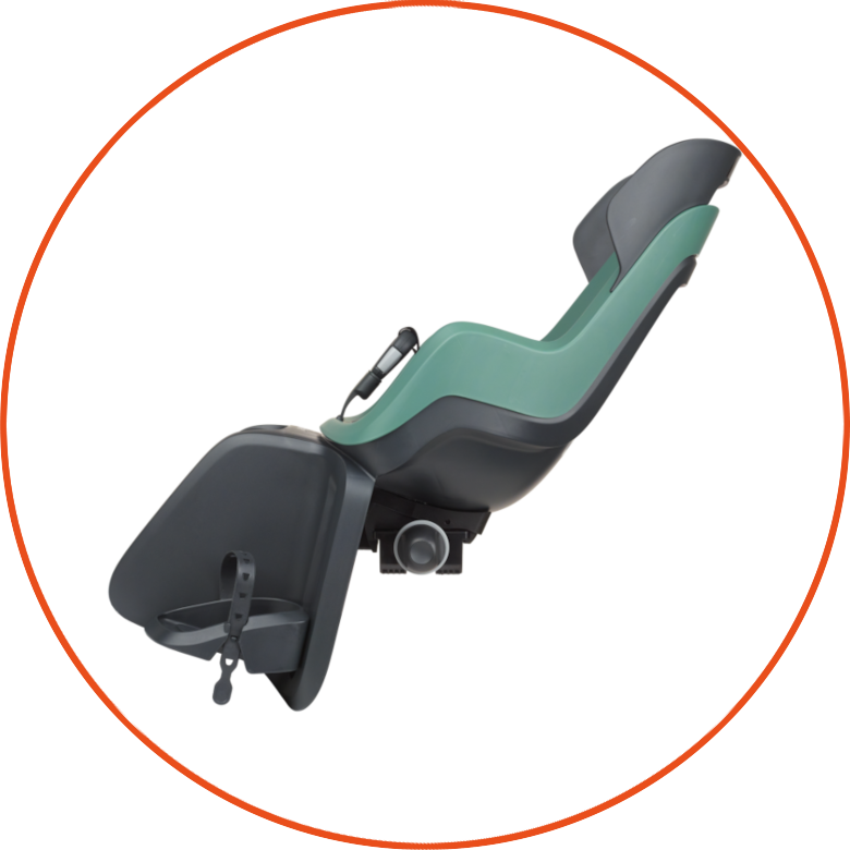 Fotelik rowerowy odchylany Bobike GO MAXI Reclinable