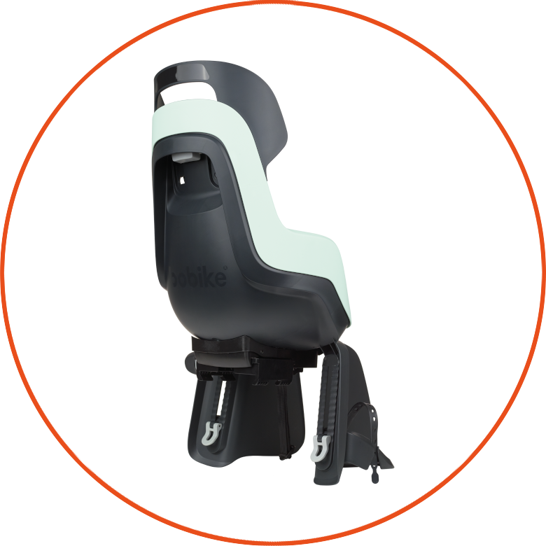 Fotelik rowerowy odchylany Bobike GO MAXI Reclinable