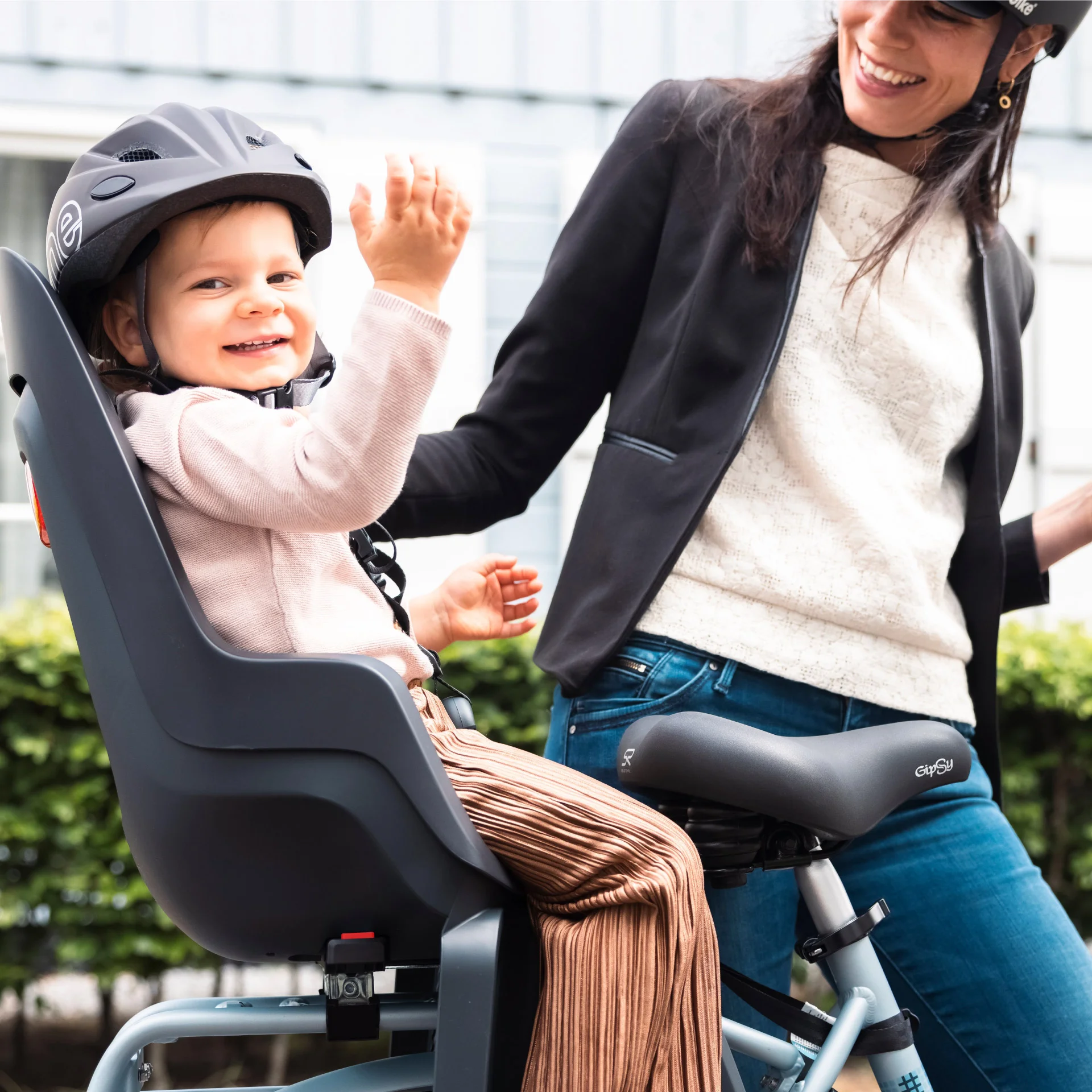 Fotelik rowerowy Bobike One Eco Maxi