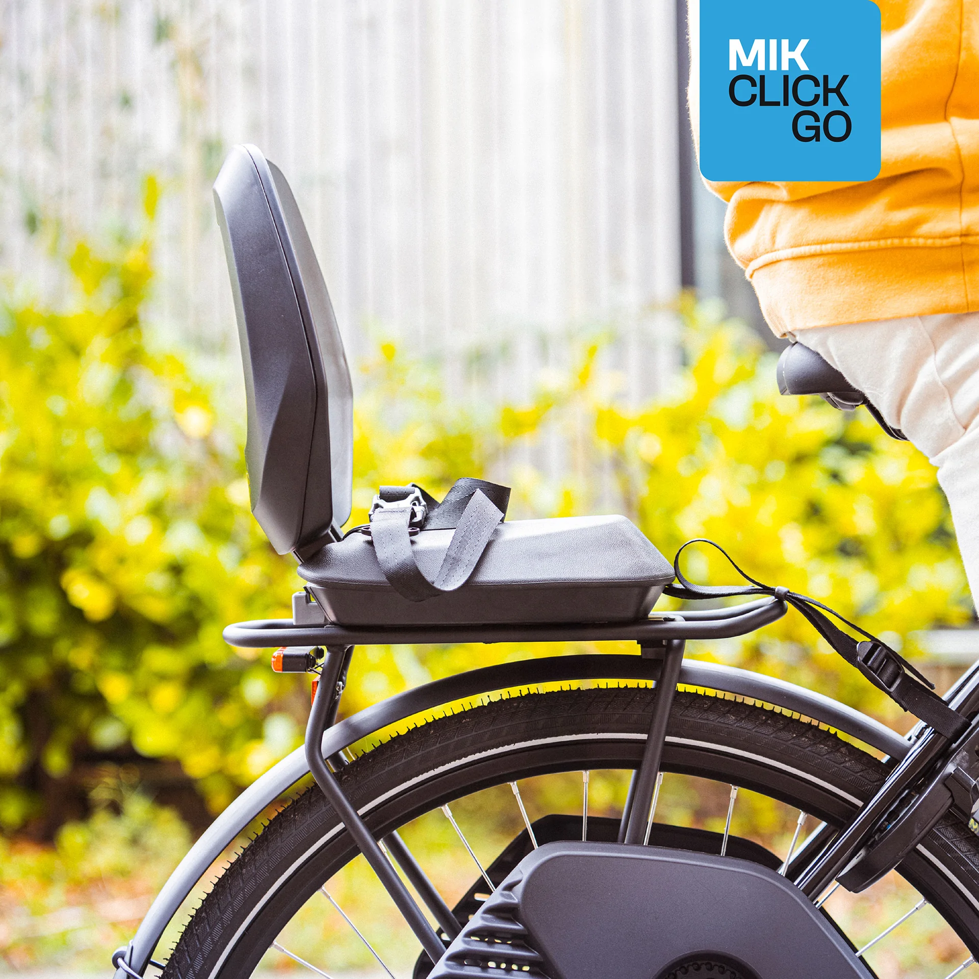 Fotelik rowerowy Bobike One Junior do 35kg MIK-HD