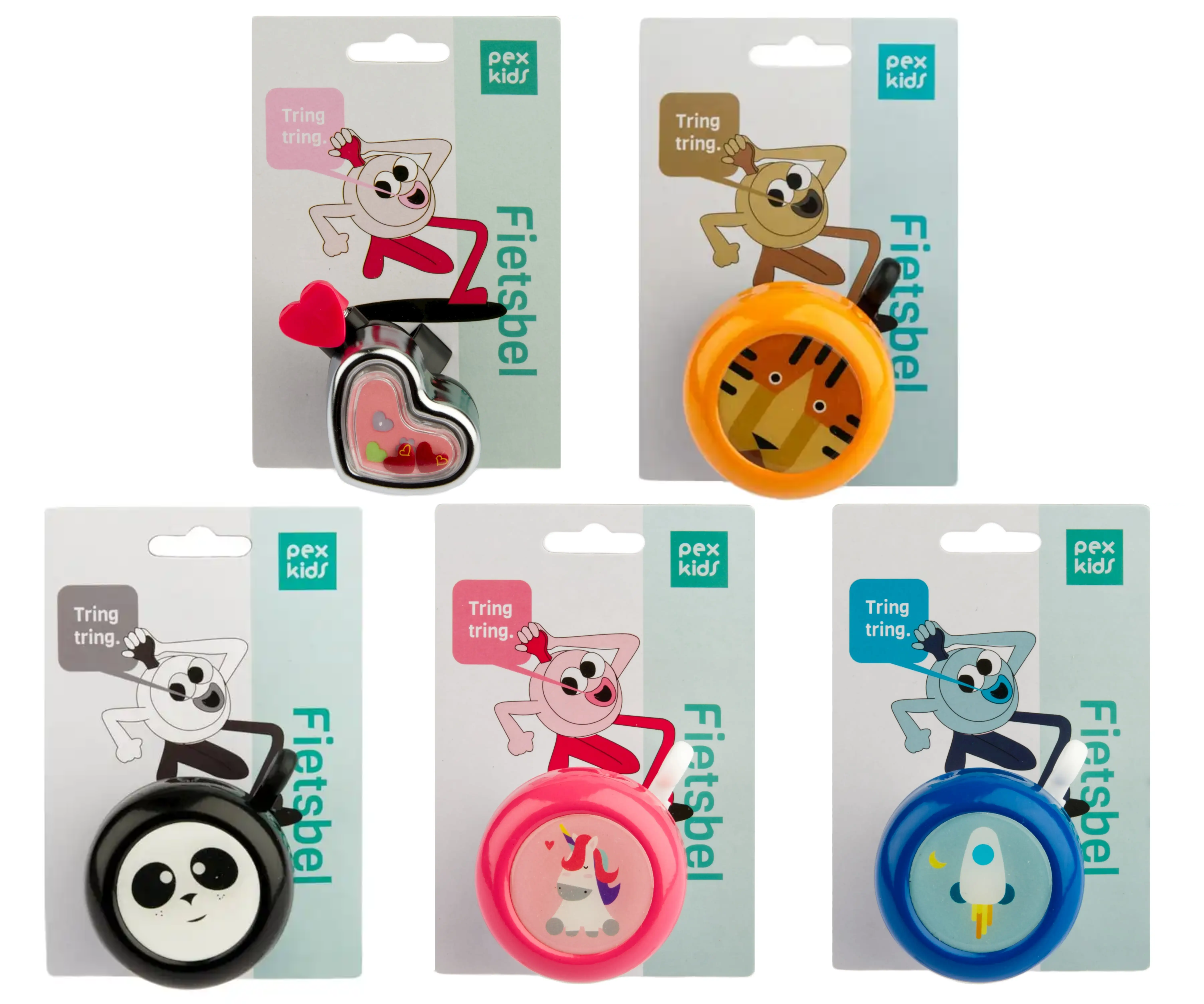 Dziecięcy dzwonek rowerowy PexKids