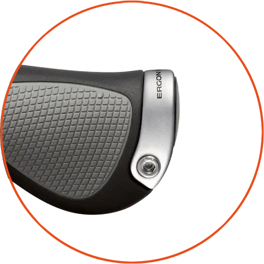 Chwyty rowerowe Ergon GP1 L Nexus Czarno-Szare