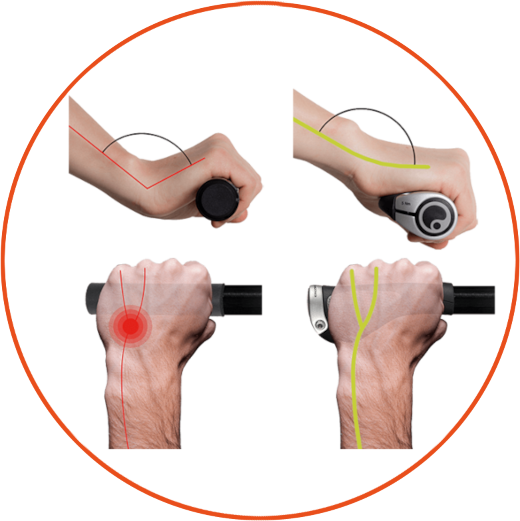 Chwyty rowerowe Ergon GP3 L cork Nexus