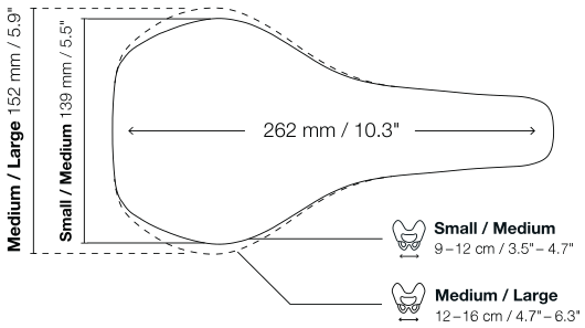 Siodełko rowerowe Ergon SR Allroad Core Pro Carbon Men