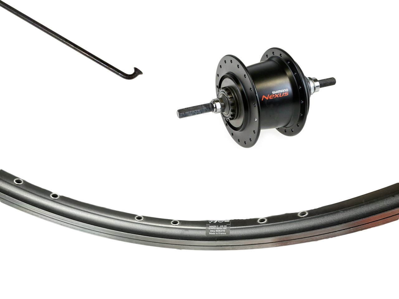 Koło rowerowe Mach1-ER10 2×18 Nexus 7