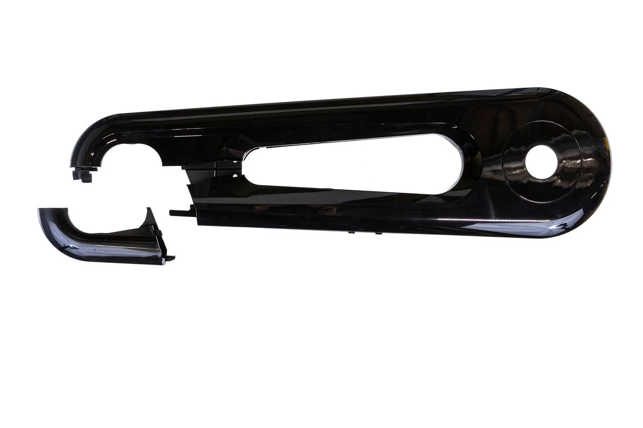 Pełna osłona łańcucha Gazelle Linea Lang 3 Czarna