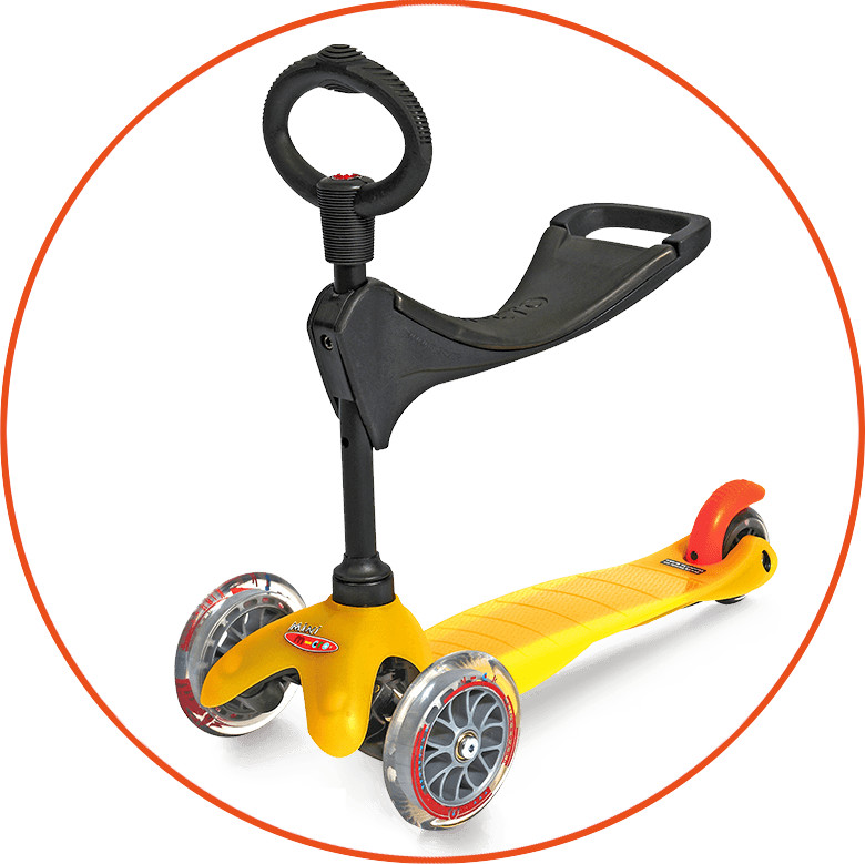 Jeździk i hulajnoga dla dzieci Mini Micro 3in1