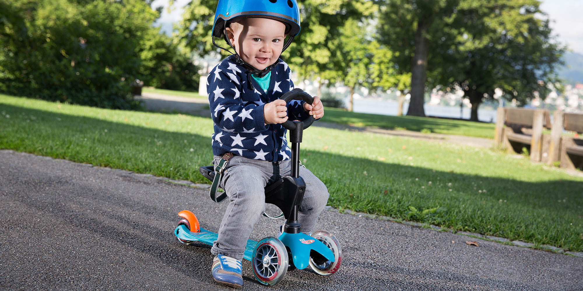Jeździk i hulajnoga dla dzieci Mini Micro 3in1