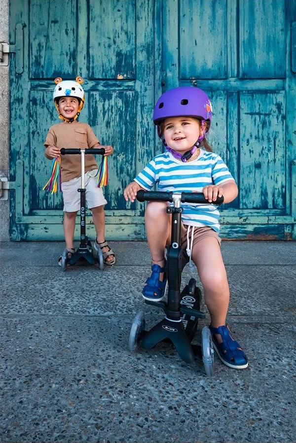 Jeździk i hulajnoga Mini Micro 3in1 Deluxe ECO etapy
