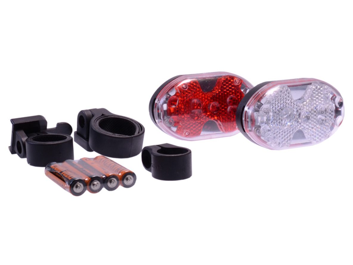 Zestaw lampek rowerowych SIMSON Ledje