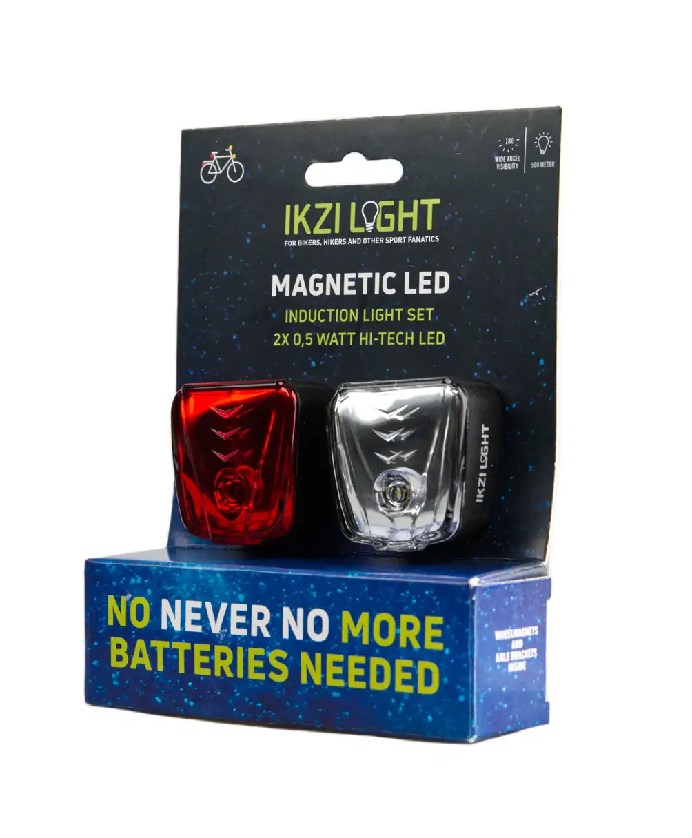 Zestaw lampek rowerowych IKZI Light Magnetic LED