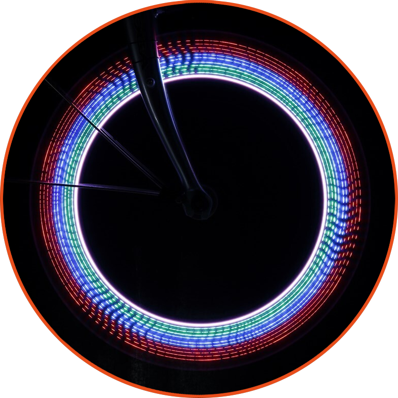 Diody LED na koło rowerowe Ikzi Light 11 LED