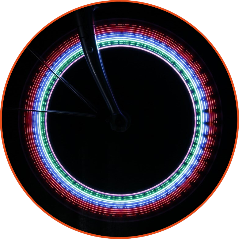 Diody LED na koło rowerowe Ikzi Light 11 LED