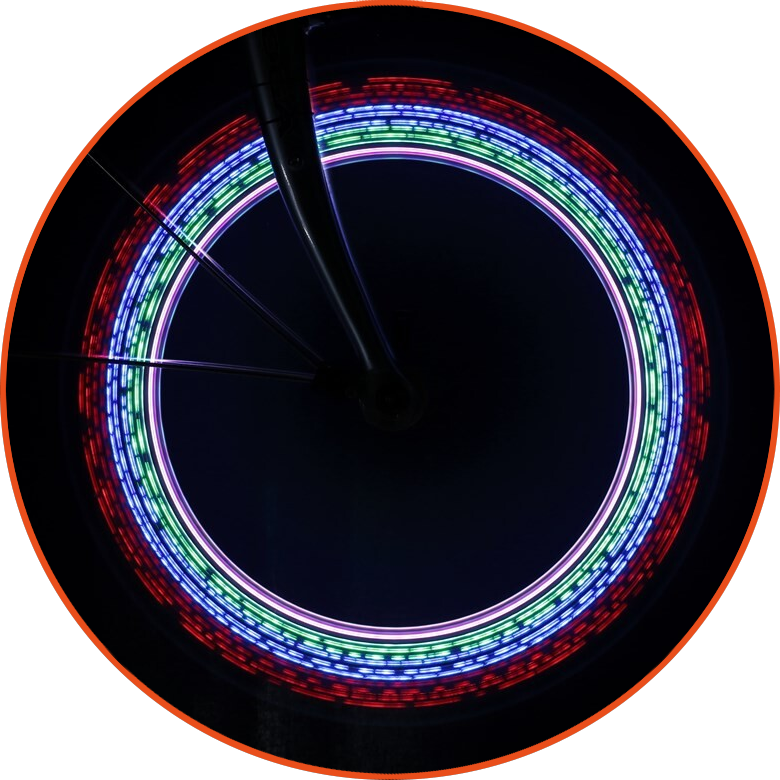 Diody LED na koło rowerowe Ikzi Light 11 LED