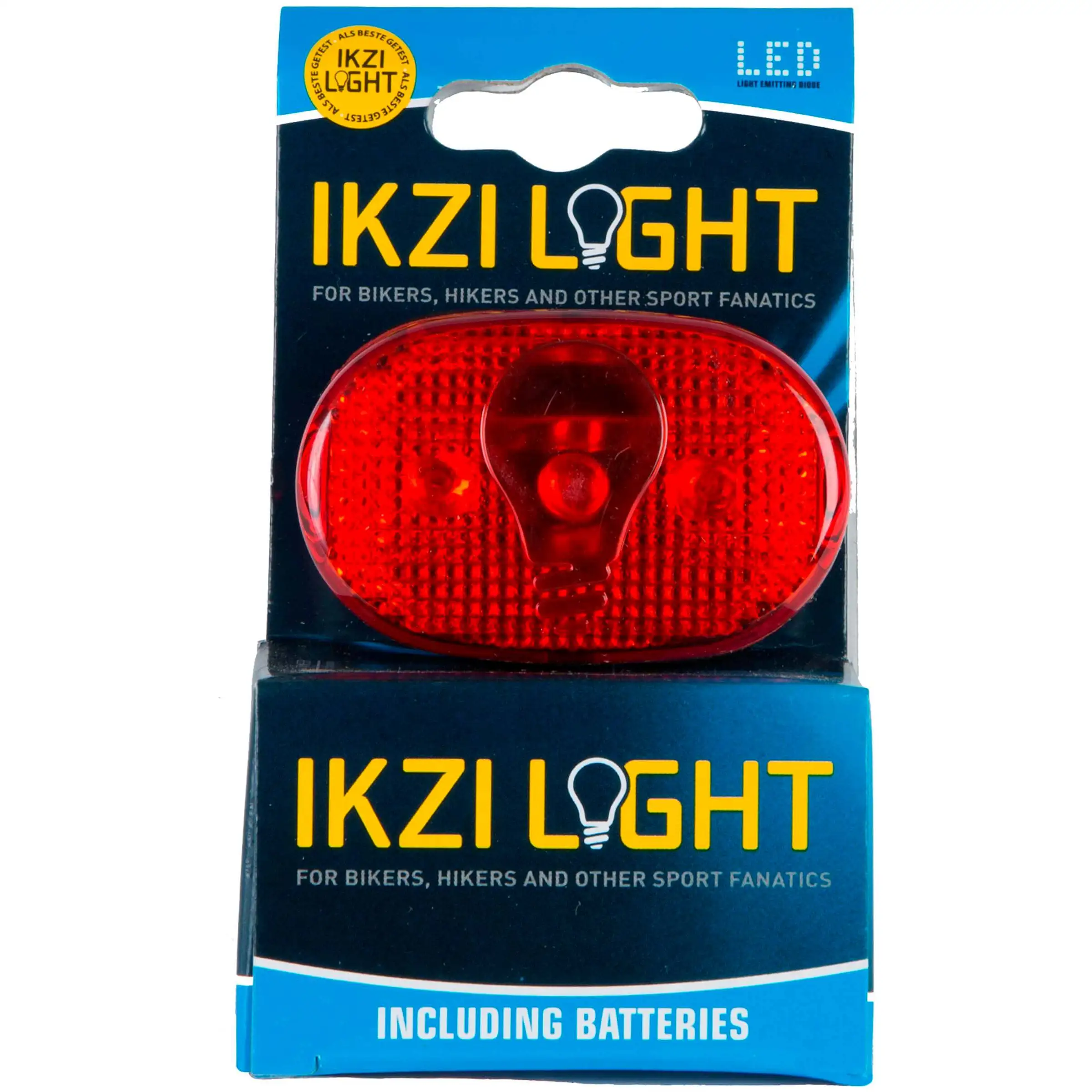 Tylna lampka rowerowa IKZI Light Ovaal