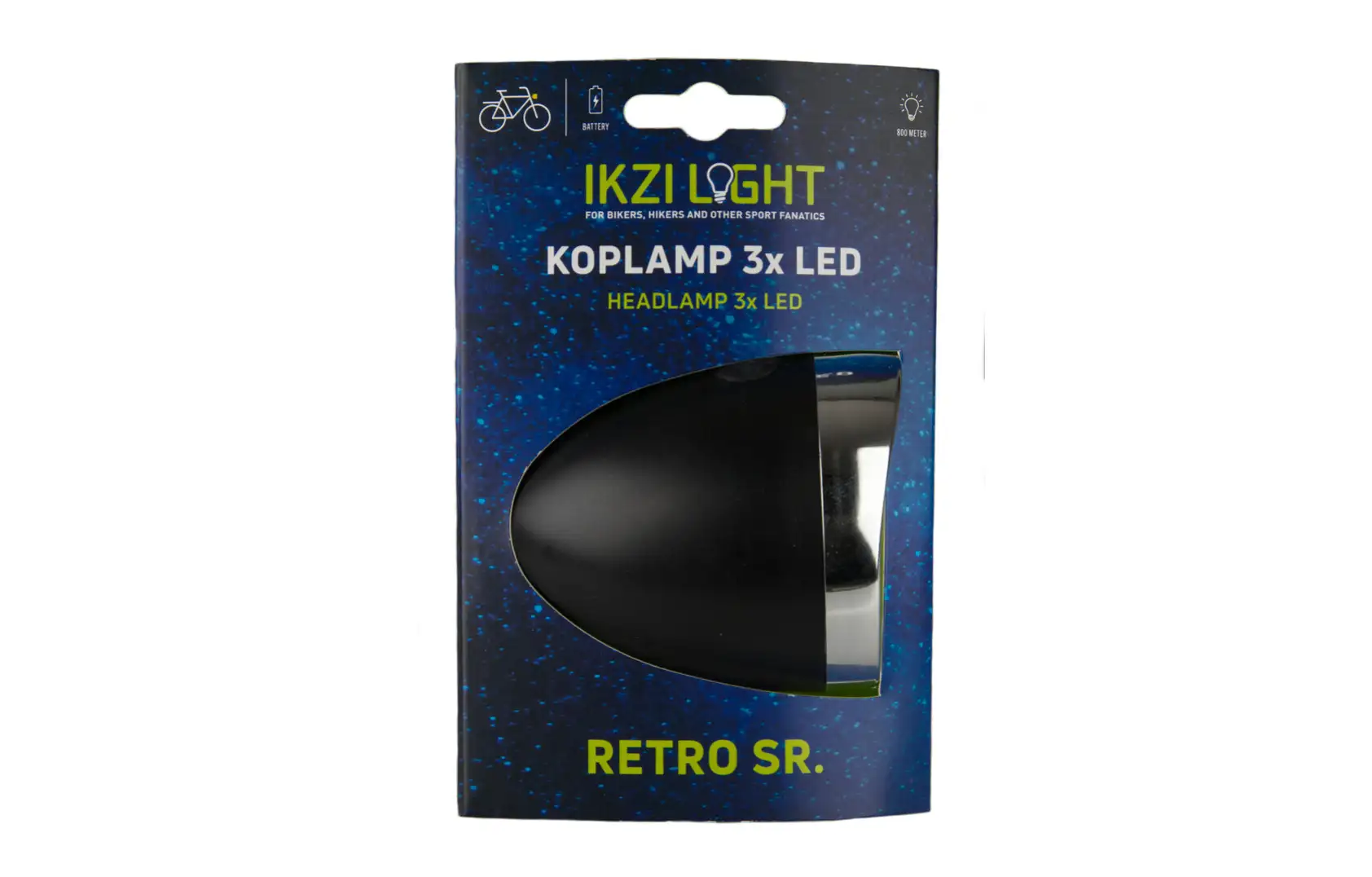 Przednia lampka rowerowa IKZI Light Retro SR