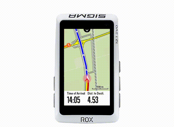 Komputer rowerowy z nawigacją GPS Sigma ROX 12.1 EVO GPS