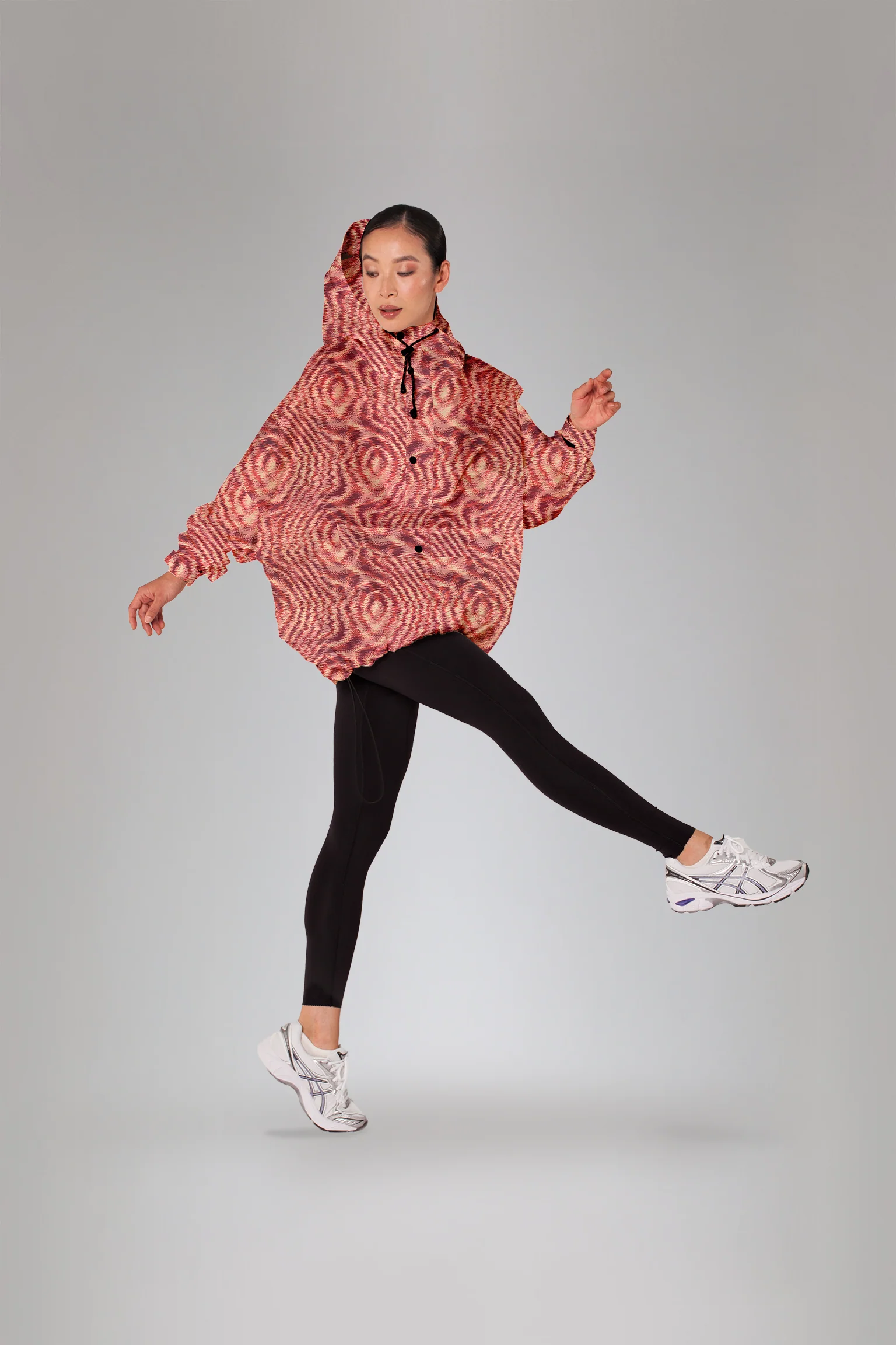 Kurtka przeciwdeszczowa Rain Kiss Moiré Anorak Jacket