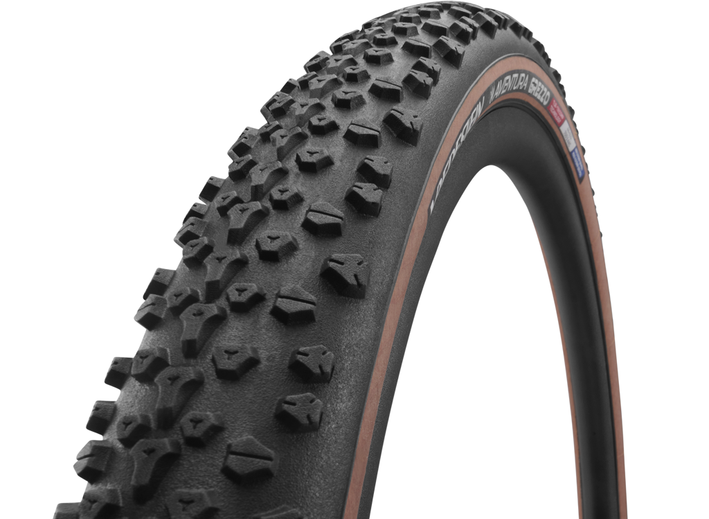 Opona rowerowa Vredestein Aventura Grezzo 700 × 44C (44-622) TLR Zwijana Czarna/Transparentna