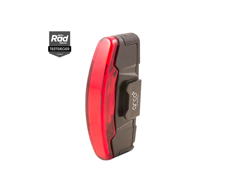 Tylna lampka rowerowa Spanninga Arco USB