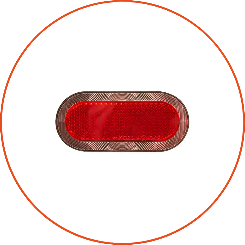 Tylna lampka rowerowa Spanninga Elips XE e-bike 6-36V OEM