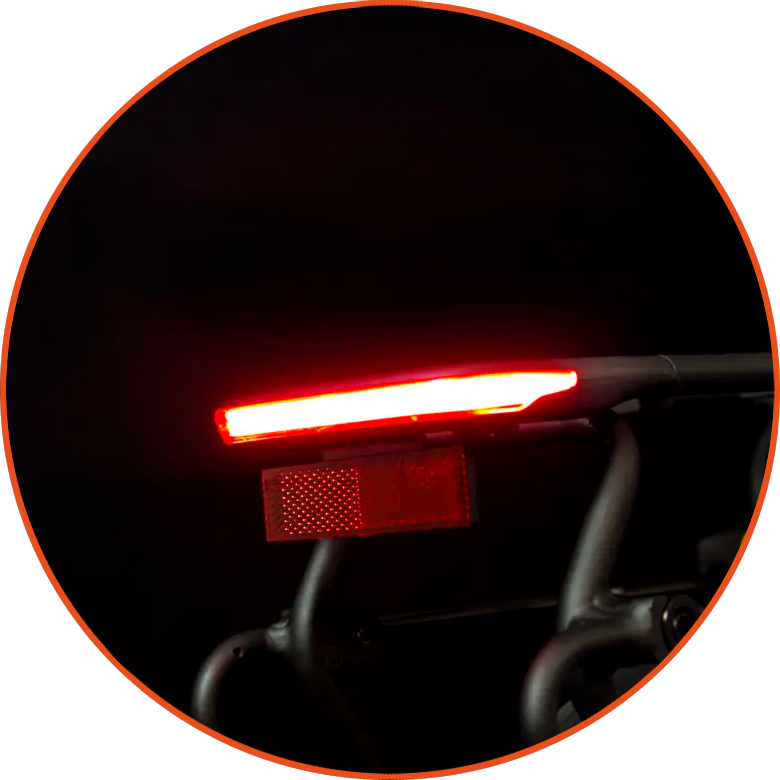 Przednia lampka rowerowa Spanninga Glow XDS na dynamo