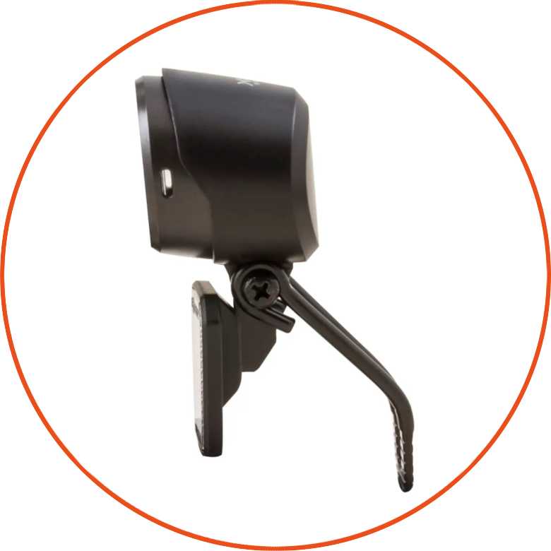 Przednia lampka rowerowa Spanninga X&O 30 XE E-bike 6-36V