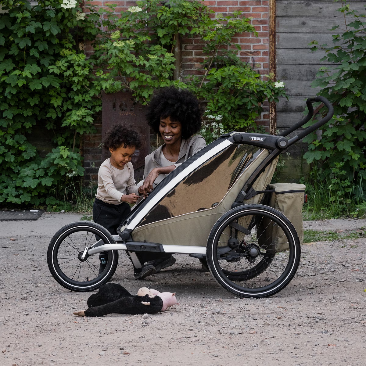 All-terain kit 2 do przyczepki rowerowej Thule Chariot