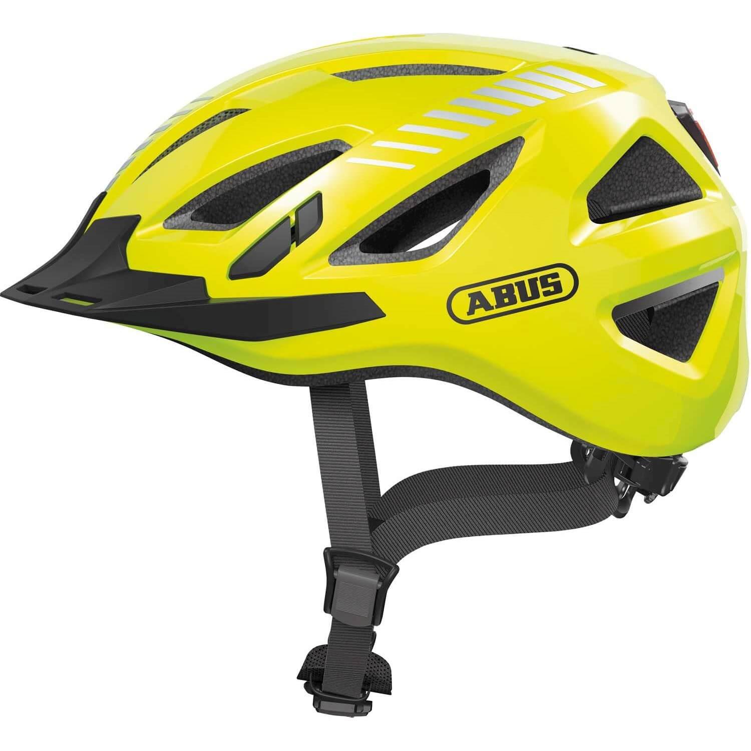 Kask rowerowy miejski Abus Urban-I 3.0 Signal Yellow