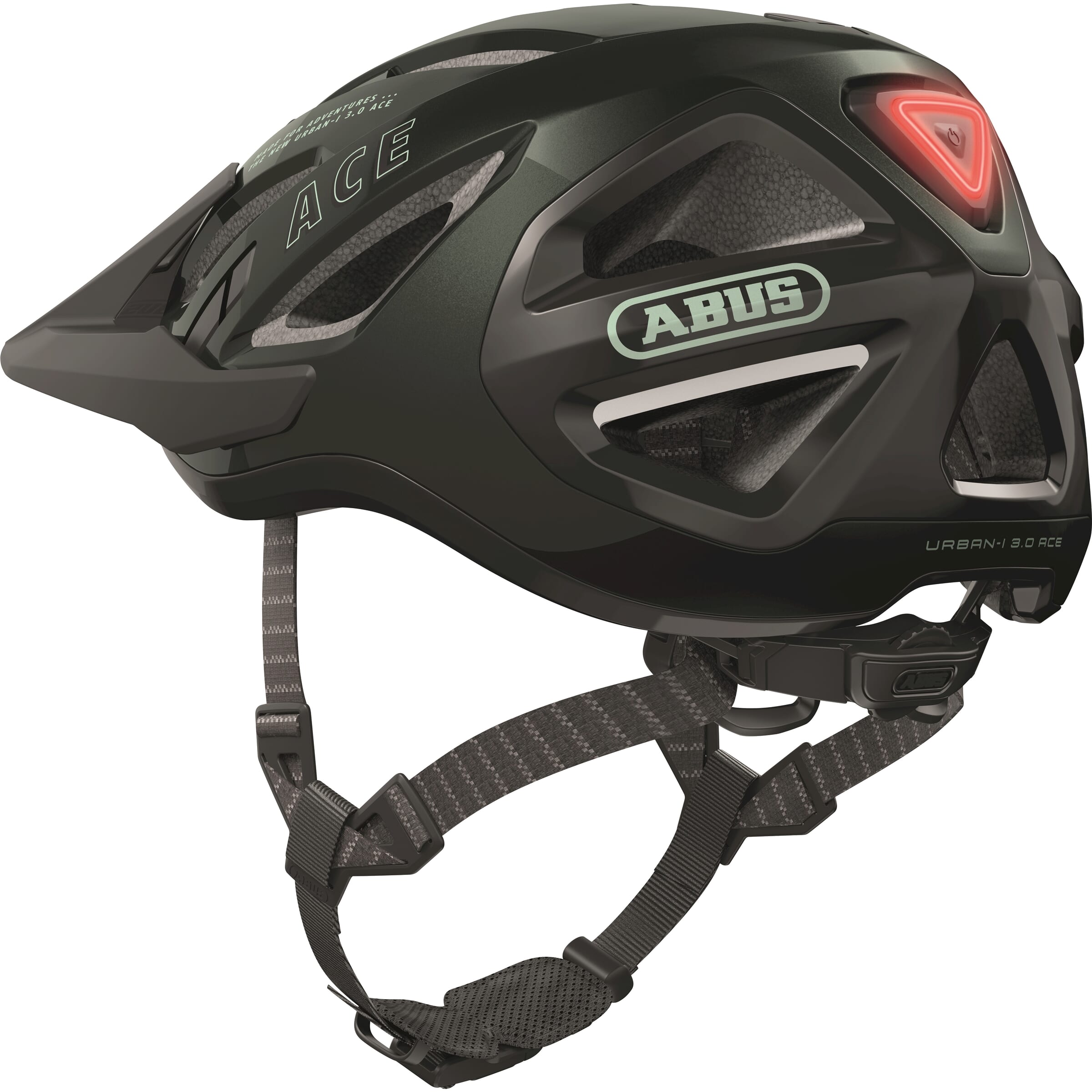 Kask rowerowy Abus Urban-I 3.0 ACE Moss Green