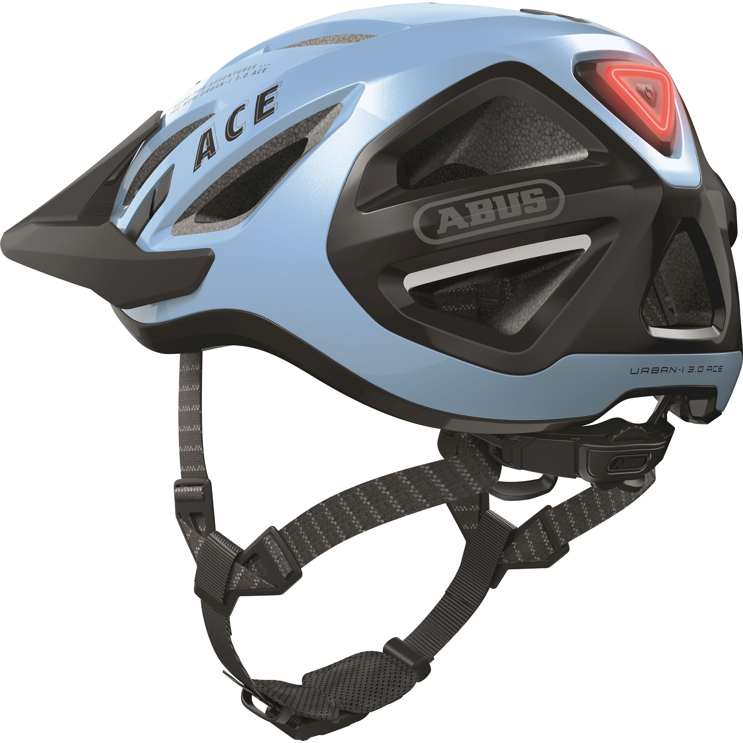 Kask rowerowy Abus Urban-I 3.0 ACE Iced Blue