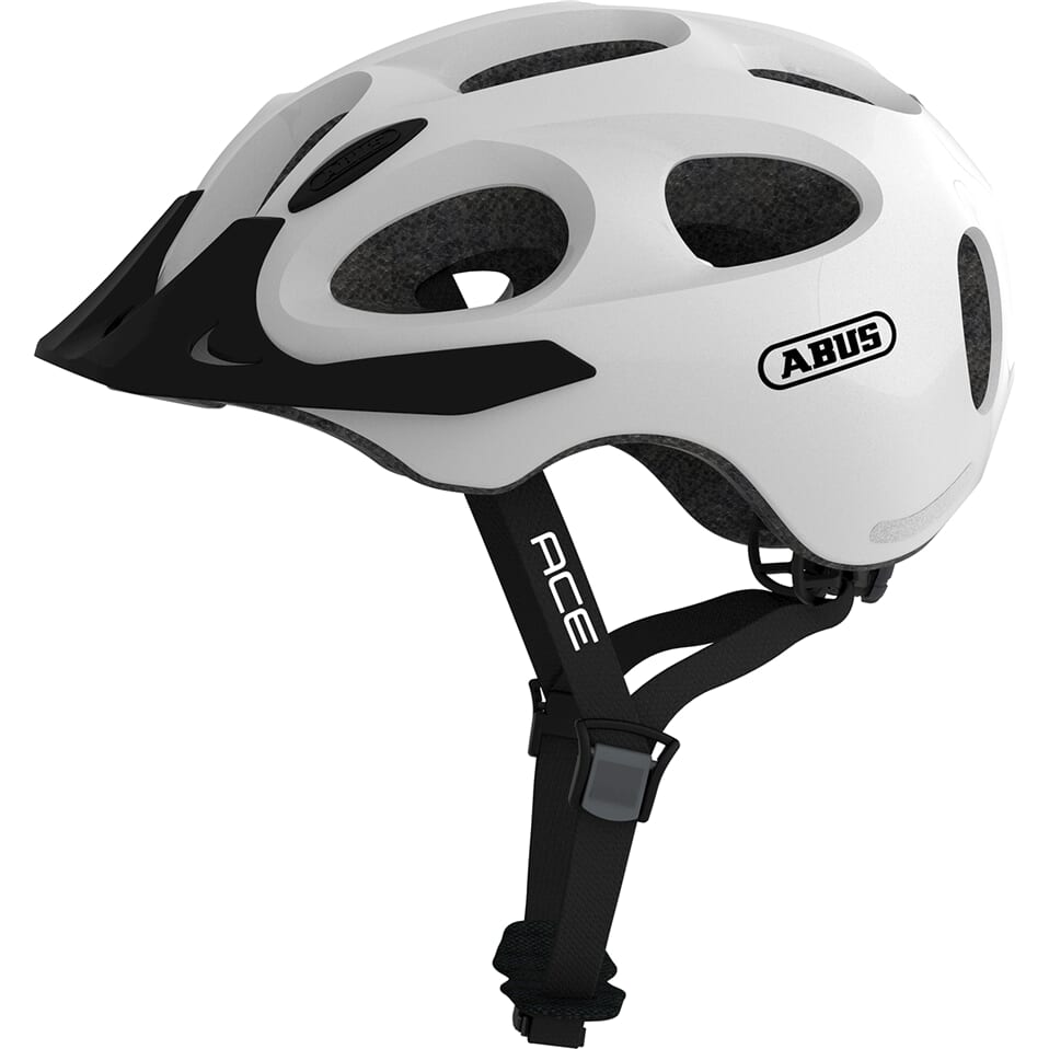 Kask rowerowy Abus Youn-I ACE Pearl White