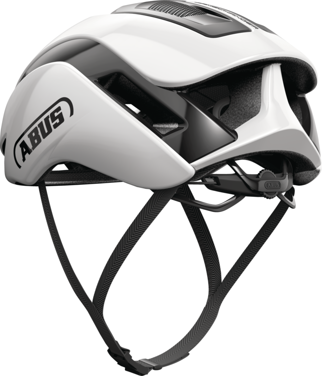 Kask rowerowy Abus GameChanger 2.0 Round Fit Shiny White M/L