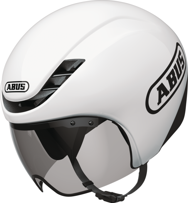 Kask rowerowy Abus GameChanger TT 1.1 Shiny White