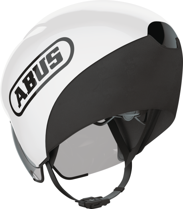 Kask rowerowy Abus GameChanger TT 1.1 Shiny White
