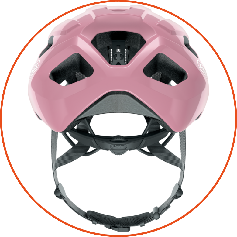 Kask rowerowy Abus Macator Shiny Rose