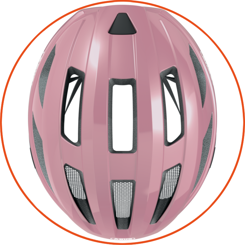 Kask rowerowy Abus Macator Shiny Rose