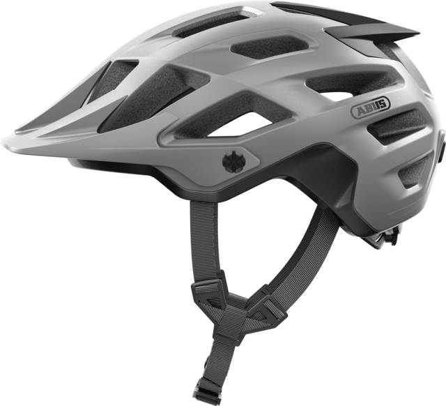Kask rowerowy ABUS Moventor 2.0 Ti Silver