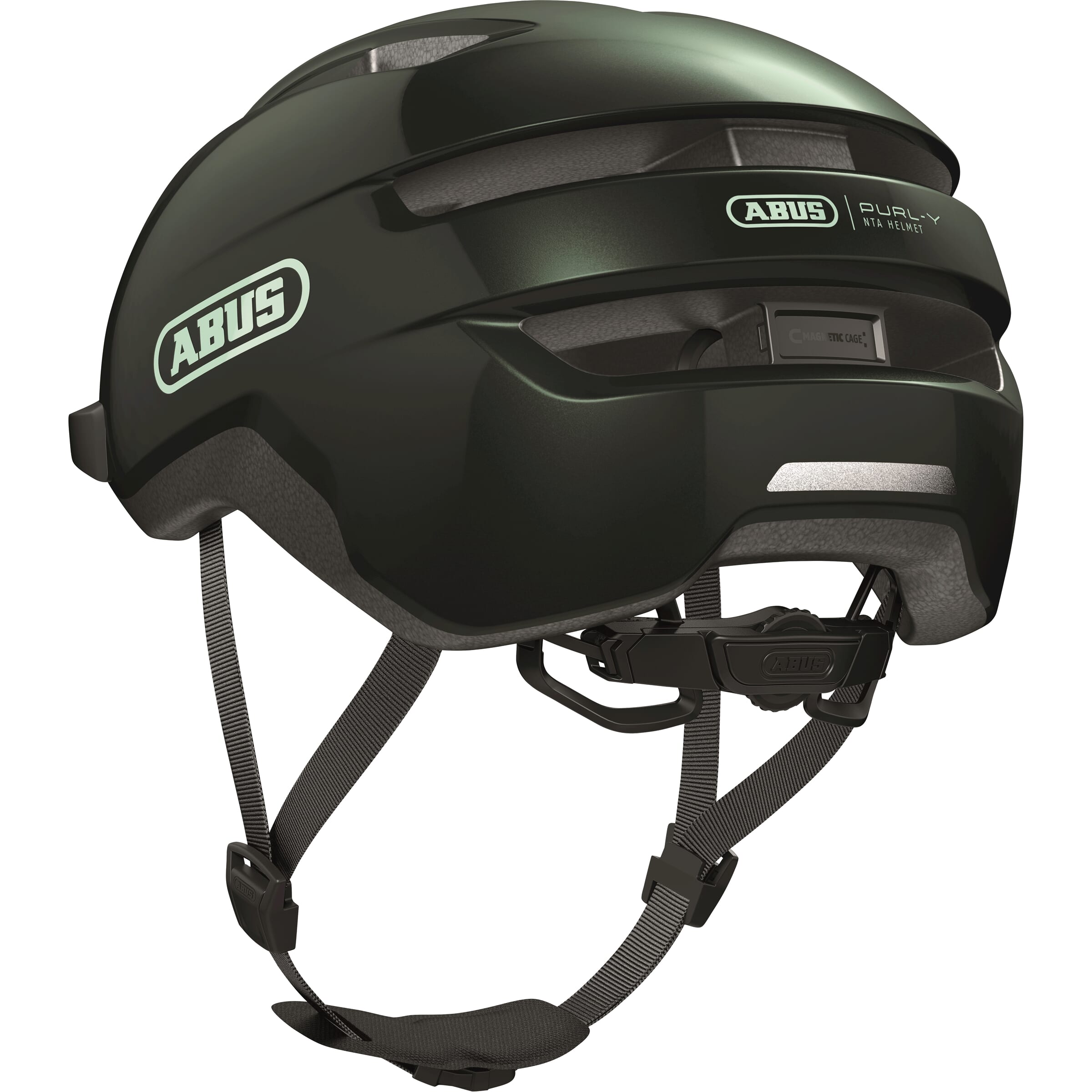 Kask rowerowy Abus Purl-Y Moss Green