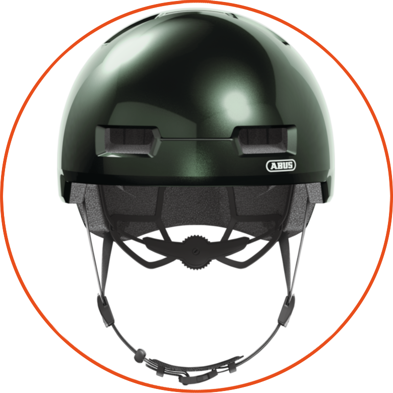Kask rowerowy Abus Skurb Moss Green
