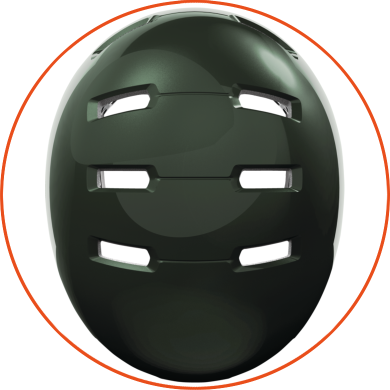 Kask rowerowy Abus Skurb Moss Green