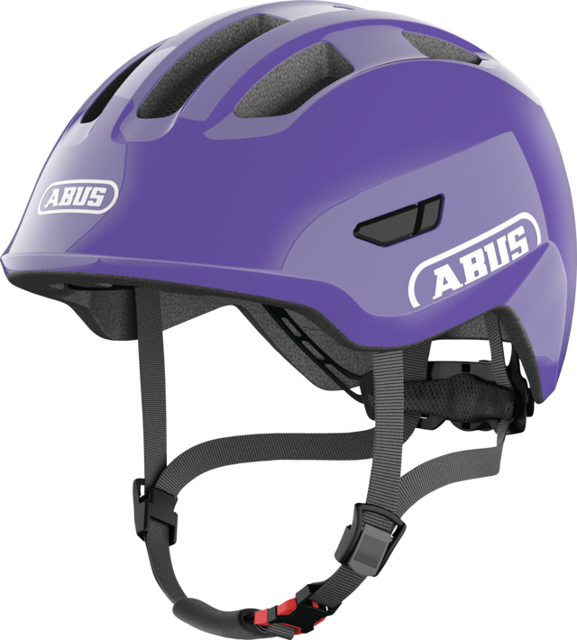 Dziecięcy kask rowerowy Abus Smiley 3.0 Candid Purple