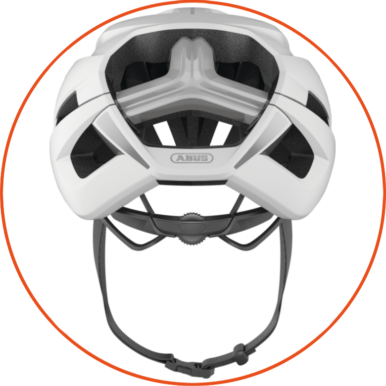 Kask rowerowy Abus StormChaser ACE Polar White