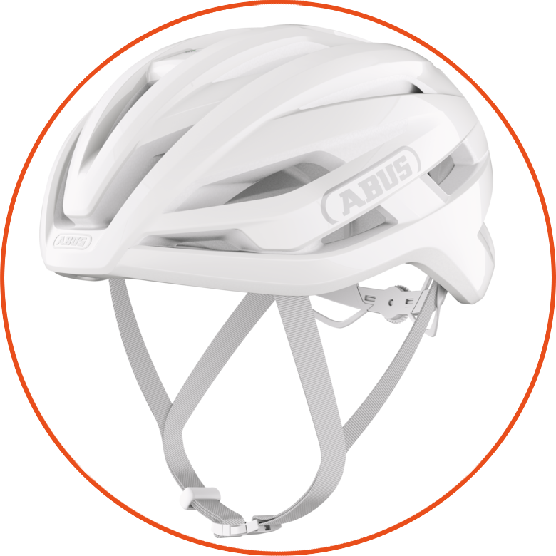 Kask rowerowy Abus StormChaser ACE Pure White